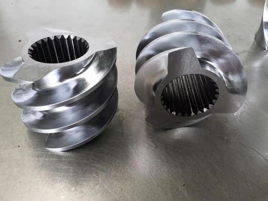 ट्विन स्क्रू एक्सट्रूडर बैरल सेगमेंट,डबल स्क्रू एक्सट्रूडर पेट्रोकेमिकल उद्योग के लिए स्पेयर पार्ट्स