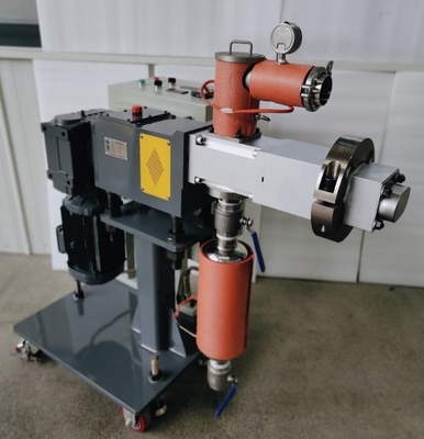 सह घूर्णन जुड़वां पेंच extruders साइड फीडर JCW63 आसान साफ करने के लिए puffed खाद्य कारखाने के लिए