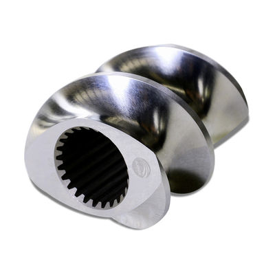 पर्यावरण के अनुकूल सामग्री जुड़वां पेंच बाहर निकालना भागों TEX65 पेंच अच्छा मशीनिंग