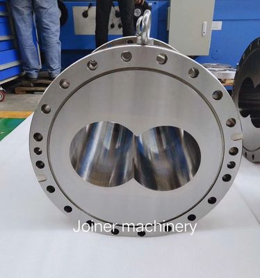 खाद्य फ़ीड उद्योग के लिए टिकाऊ पहनने के प्रतिरोध ट्विन स्क्रू एक्सट्रूडर बैरल सिलेंडर