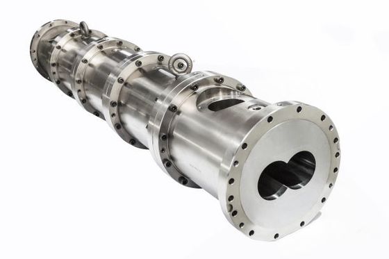 खाद्य फ़ीड उद्योग के लिए टिकाऊ पहनने के प्रतिरोध ट्विन स्क्रू एक्सट्रूडर बैरल सिलेंडर