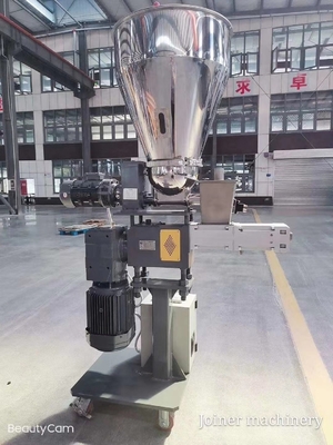 5.5KW एक्सट्रूडर सहायक उपकरण ग्लास फाइबर और टल्कम पाउडर के लिए साइड फीडर