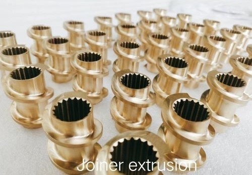 बस मिश्रण और पिघलने पेंच तत्वों extruder मशीन भागों द्वारा joiner