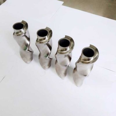 70 तीन उड़ान सानना ब्लॉक, ट्विन स्क्रू एक्सट्रूडर तत्व कॉम्पैक्ट आकार: