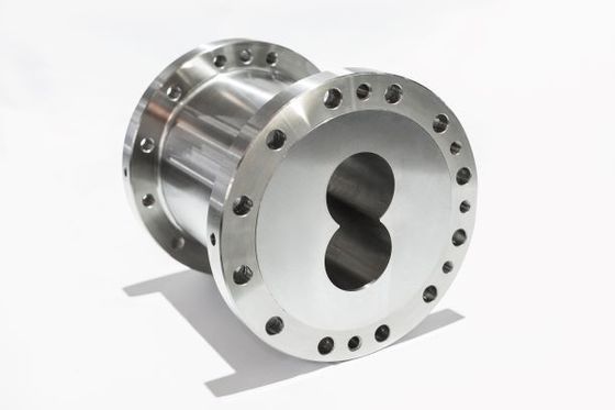 खाद्य फ़ीड उद्योग के लिए टिकाऊ पहनने के प्रतिरोध ट्विन स्क्रू एक्सट्रूडर बैरल सिलेंडर