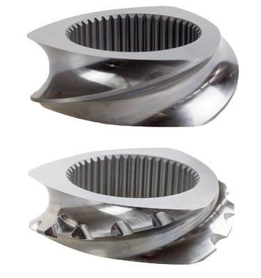 15.6-400 मिमी व्यास ट्विन स्क्रू एक्सट्रूडर पार्ट्स डिज़ाइन और वीडियो तकनीकी सहायता