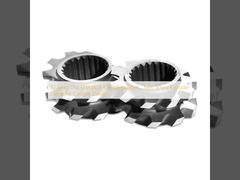 57.6mm Dia TEM48SS Kneading Block , Twin Screw Extruder Elements Custom Design