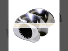 Eco Friendly Materials Twin Screw Extruder Parts TEX65 Screw Good Machinability