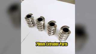 70 मिमी ट्विन स्क्रू एक्सट्रूडर तत्व उच्च पहनने के प्रतिरोध